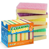 UNIMADE Scrub Sponge, Temperature Responsive DualSided Cleaning Sponges