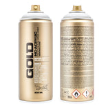 Montana Cans Montana GOLD 400 ml Color, Transparent White Spray Paint, MXG-T9100