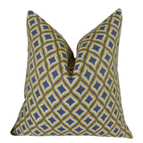 Plutus Brands Plutus Luv Handmade Throw Pillow, 24 X 24, Lavender/White/Yellow