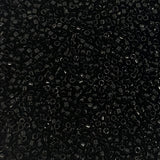 Miyuki Delica 11/0 Seed Beads - Glass Beads Bulk 5 Grams & Size 1.6mm 1000 Pieces Glass Seed Beads Black (DB10)
