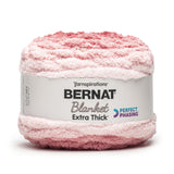 Bernat Blanket Extra Thick Perfect Phasing Brick Red Yarn - 1 Pack of 21.12oz/598.74g - 100% Polyester - #7 Jumbo - 72 Yards - C