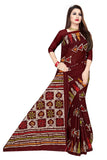 Tamaira Fashion Womens Plain Weave Pure Cotton Saree Without Blouse Piece(Ab13_Maroon)