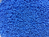 Seed Beads Size:11/0 50 gr / 1.76 oz (Blue Opaque)