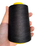 Ms Fenda Hair 950 Meters Professional Human Hair Sewing Thread Wig Making Thread Weaving Thread (Black)