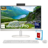 HP 27 All-in-One Desktop Computer, FHD IPS Display, 12-core Intel Core Ultra 7-155U Processor, 32GB DDR5, 1TB SSD, Wi-Fi 6, HDMI