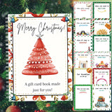 Semyifu Christmas Gift Card Book - Surprises on Every Page, DIY Spiral-Bound Merry Christmas College Survival Kit, Greeting Card