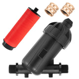 US Standard 3/4 Drip Irrigation Disc Y Filter 120 Mesh 130 Micron USA Garden Hose 3/4 Inch GHT Male Thread Irrigation Water Disc