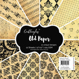 Craftangles Scrapbook & Craft Paper Pack Old Paper (12 By 12 Inch)