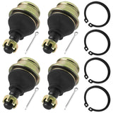 Caltric Front Lower and Upper Ball Joint Compatible With Yamaha Viking 700 YXM700 4X4 2014-2021 / Qty 4
