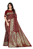 Sugathari Womens Banarasi Saree Pure Kanjivaram Silk Saree Soft new ladies 2023 Design Wear Pattu Sarees Latest Cotton Party Sar