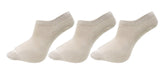 Rc. Royal Class WomenS No Show Loafer Skin Color Cotton Thumb Socks (Pack Of 3 Pairs)