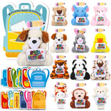 Blueweenly 30 Set Welcome Back to School Gifts for Students Teachers Stuffed Animals Bulk Mini First Day of School Plush Animals