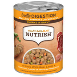 Nutrish Rachael Ray Chunks in Gravy Gentle Digestion Wet Dog Food, Real Lamb, Pumpkin & Chicken Recipe, 13 oz. Cans (Pack of 12)