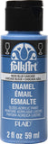 FolkArt Enamel Paint, Blue Cascade Metallic