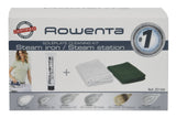 Rowenta Garment Care Accessories, Cleaning Kit for Steam Iron, Non toxic, Improve the Soleplate Glide, Starch or Melted, Synthet