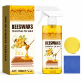 Rkrcl Beeswax Wood Polish Spray, Beeswax Essential Oil Wax, Deep Restore Furniture Cleaner for Cabinets, Hardwood Floors, Tables