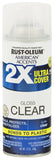 RustOleum 327864 American Accents Spray Paint, 12 oz, Gloss Clear