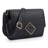 Adisa Women'S Girls Party Sling Bag Crossbody (Black - Croco),Black - Croco,,B0CW9KCN6L