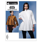 VOGUE PATTERNS V1274 Misses Top, Size ZZ (LRGXLGXXL)
