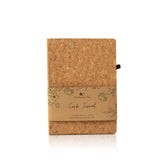 The Bamboo Bae Handmade Cork Diary | A5 Sustainable Journal | 160 Ruled Pages | Hardcover EcoFriendly Notebook | Vegan Sustaina