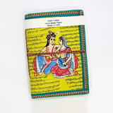 Devraaj Handmade Paper RadhaKrishna Diary 5X7 (Green)