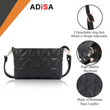 Adisa Women'S Sling Bag (Black),Black,,B0DGTPVPT6