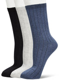 Amazon Brand Symbol MenS Cotton Calf Socks (Combo Pack Of 3)