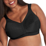 Playtex Womens 18 Hour Ultimate Shoulder Comfort Wireless Bra US4693, 40DD, Black