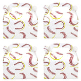 Oletx 24-Pack Baseball Party Favor Treat Boxes Pack, Goodie Boxes, Cardboard Gable Gift Boxes with Handles. Perfect for Baseball
