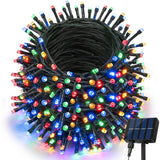 Joomer Solar String Lights Outdoor, 105FT 300 LED 8 Modes Outdoor String Lights Waterproof Fairy Tree Lights for Garden Yard Pat