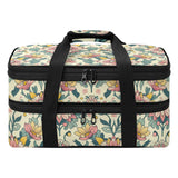 Eraedgza Flowers Insulated Casserole Carrier for Hot Cold Dish