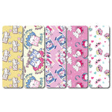 woopme Set of 5 Magnetic Cuty Baby Cat Bookmark for Book Lovers Readers Students Gift Magnetic Page Clips Folding