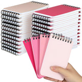 Resurhang 48 Pcs Small Pocket Notebooks Bulk, 3 x 5 Inch Pocket Spiral Notepads with Lined Pages Mini Notepad Spiral Notebooks f