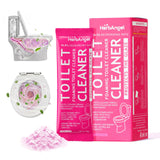 SelfActivating Foaming Toilet Bowl Powder Cleaner,5 Pack,40g Each,Pink