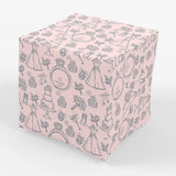 Stesha Party Pink Bridal Shower Gift Wrapping Paper Folded Flat 30 x 20 Inch 3 Sheets