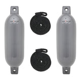 Extreme Max 3006.7459 BoatTector Inflatable Fender Value 2-Pack - 6.5 x 22, Gray