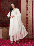 Gosriki Women'S Rayon Viscose Printed Straight Kurta With Pant & Dupatta (Mirai White-Vks03-Gs_3Xl_White_Xxx-Large),White,3,B0DV4F493K