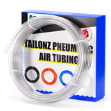 TAILONZ PNEUMATIC CLear 10mm OD 6.5mm ID Polyurethane PU Air Hose Pipe Tube 10 Meter 32.8ft