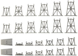 Bachmann Industries Graduated Trestle Track Set, N Scale, 26Piece