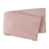 Bucky Linen Hot & Cold Body Wrap, Natural Buckwheat Filling, Pink, 16X5Inch