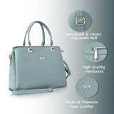 Adisa Quilted Handbag Shoulder Bag For Women And Girls With Detachable Sling Belt (Ad4077-Grn),Green,,B0DHL8535B