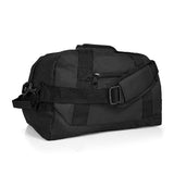 Dalix 14 Small Duffle Bag Two Toned Gym Travel Bag in Black