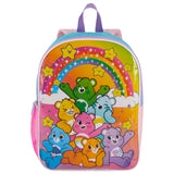 Fast Forward Care Bears Backpack for Girls 15 | Cute Care Bears Bookbag for Kids | Padded Straps & Large Zip Compartment | Ca