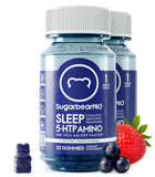 SugarBearPro Sleep Gummy 2 Month Supply, Extra Strength Melatonin 6mg, for Men & Women, Vegan Vitamin B6, L-Theanine, 5 HTP, Val