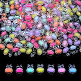 200+ pcs Candy Bulk Assorted Cute Kandi Beads for Jewelry Making, Bracelet Making Kit, Craft Supplies Charm Beads(Small Rabbit)