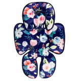 Jundetye Infant Car Seat Insert, 2 in 1 Baby Head and Body Support for Car Seat, Soft Plush Newborn Carseat Cushion for Stroller