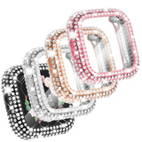 CHANCHY 4 Pack Bling Case Compatible with Fitbit Versa 2 Case Screen Protector, Over 200 Crystal Soft TPU Full Protective Case C