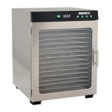 LEM Products BigBite 16-Tray Stainless Steel Dehydrator, Food Dehydrator for Beef Jerky, Meat, Vegetables, and Fruits, Includes