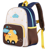 GAGAKU Toddler Backpack for 3 4 5 6+ Boys Splash-Proof Kids Backpack Adjustable Kindergarten & School Backpack | Lightweight 11.