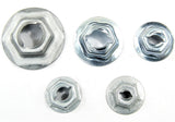 Retro-Motive Emblem & Trim PAL Nuts- Fits 3/16 to 5/16 Studs- (125 Pieces Total/25 of each Size) #1773
